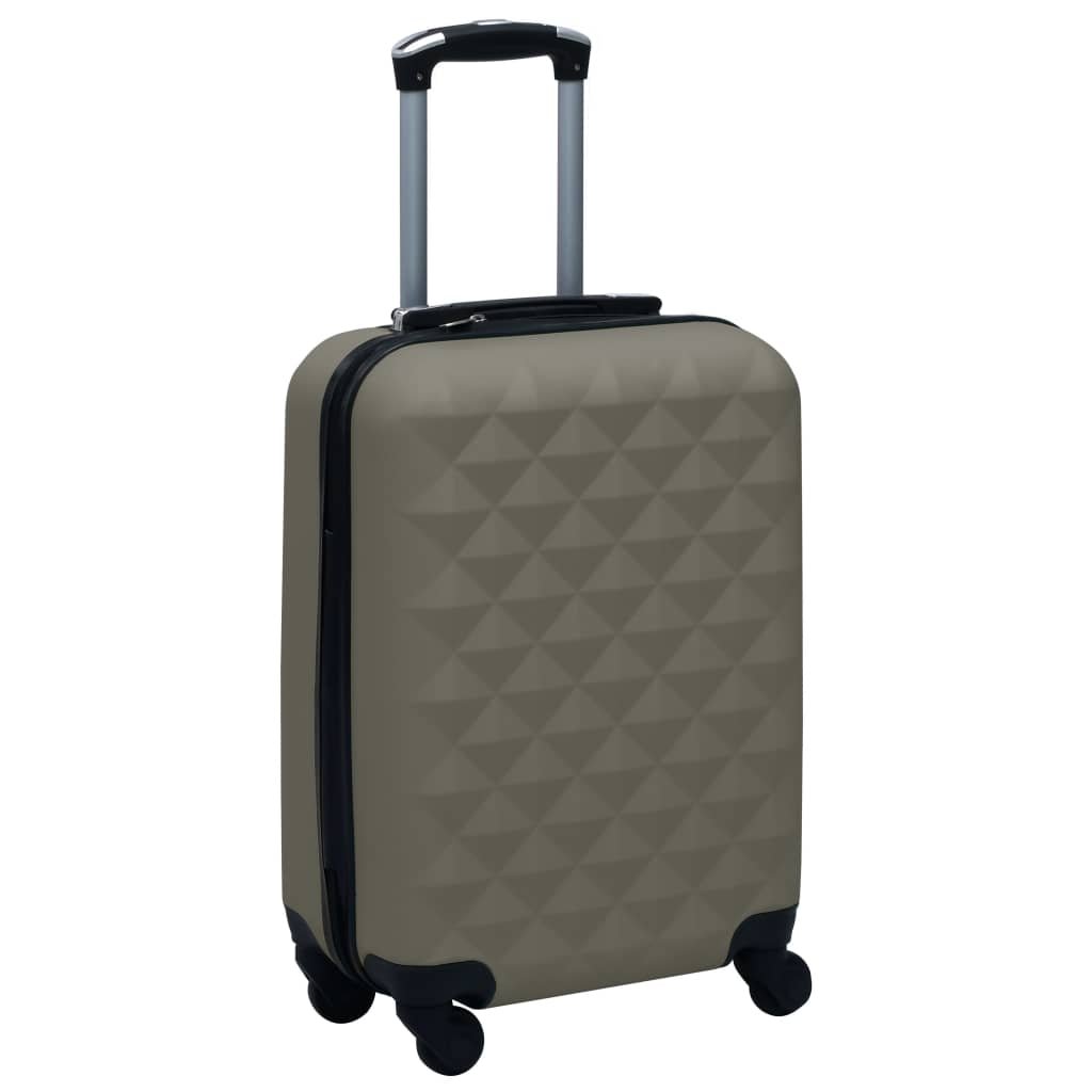 vidaXL Valise rigide Anthracite ABS