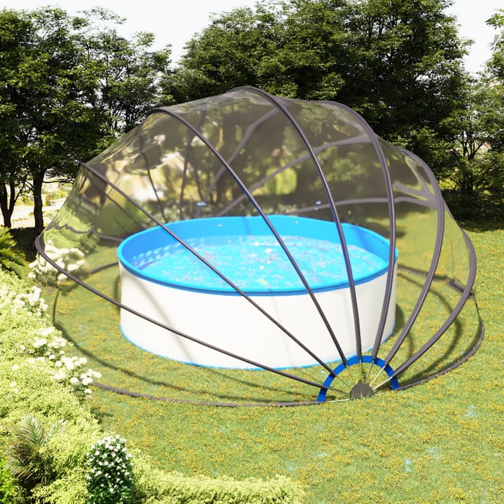 vidaXL Dôme de piscine 559×275 cm