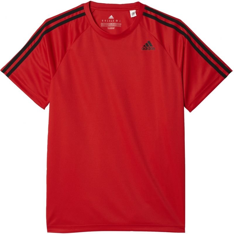 Adidas Designed 2 Move Tee 3 Stripes M BK0965 training shirt