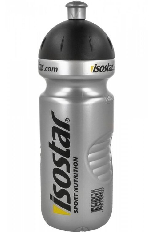 Bottle Isostar 650 ml silver