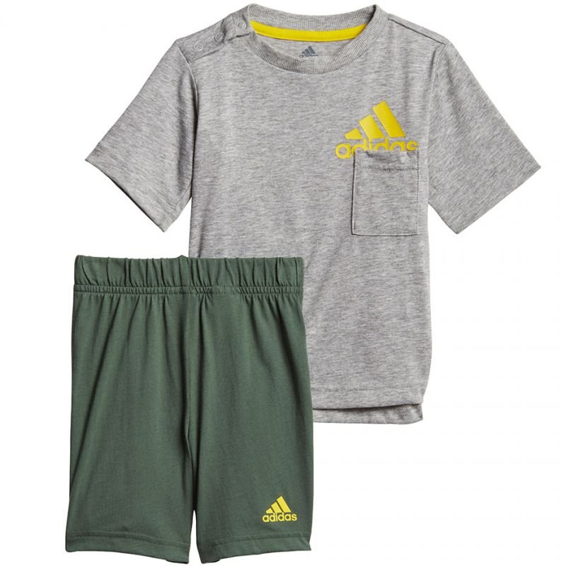 Set adidas Infants BOS Logo Summer Set Junior GM8944