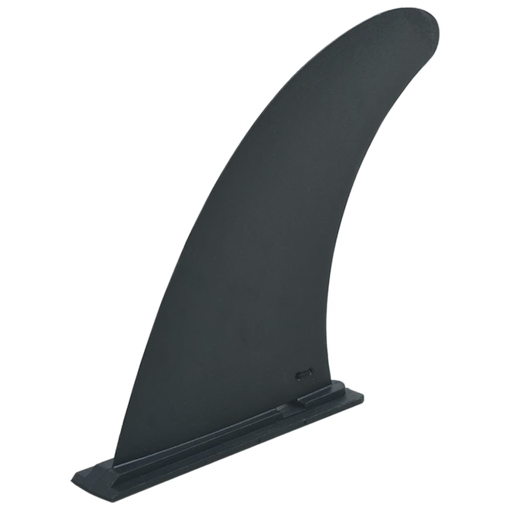 vidaXL Aileron central de planche à pagaie 18,3×21,2 cm Plastique Noir