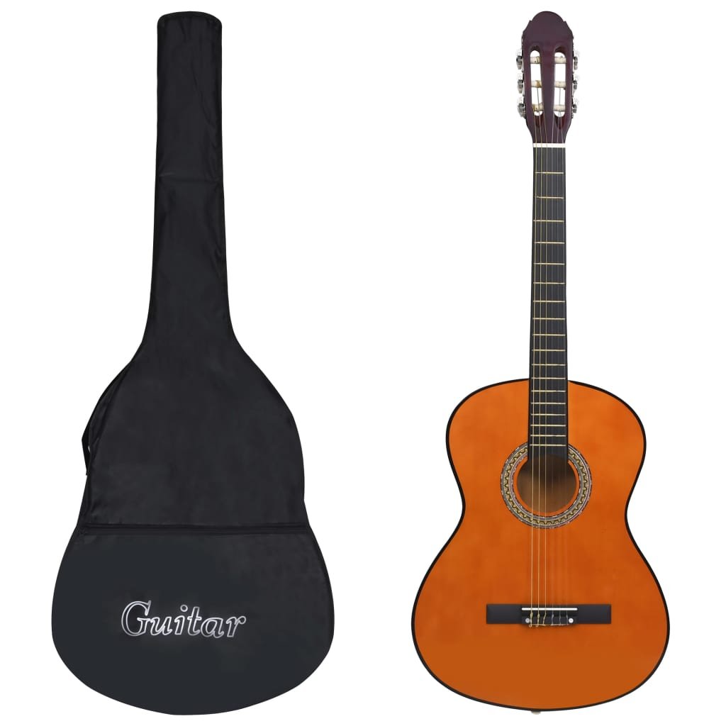 vidaXL Guitare classique avec sac pour débutants 4/4 39″