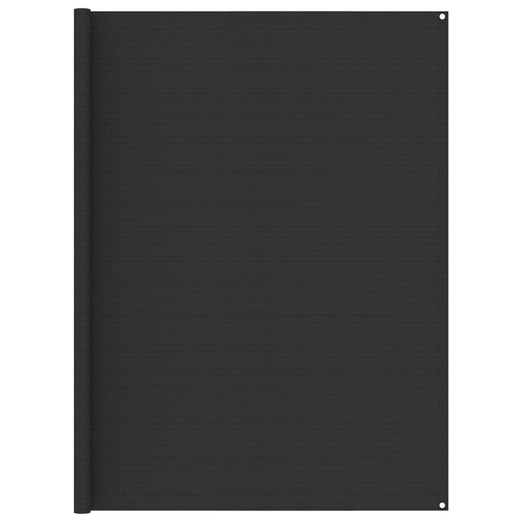 vidaXL Tapis de tente 250×250 cm Anthracite PEHD