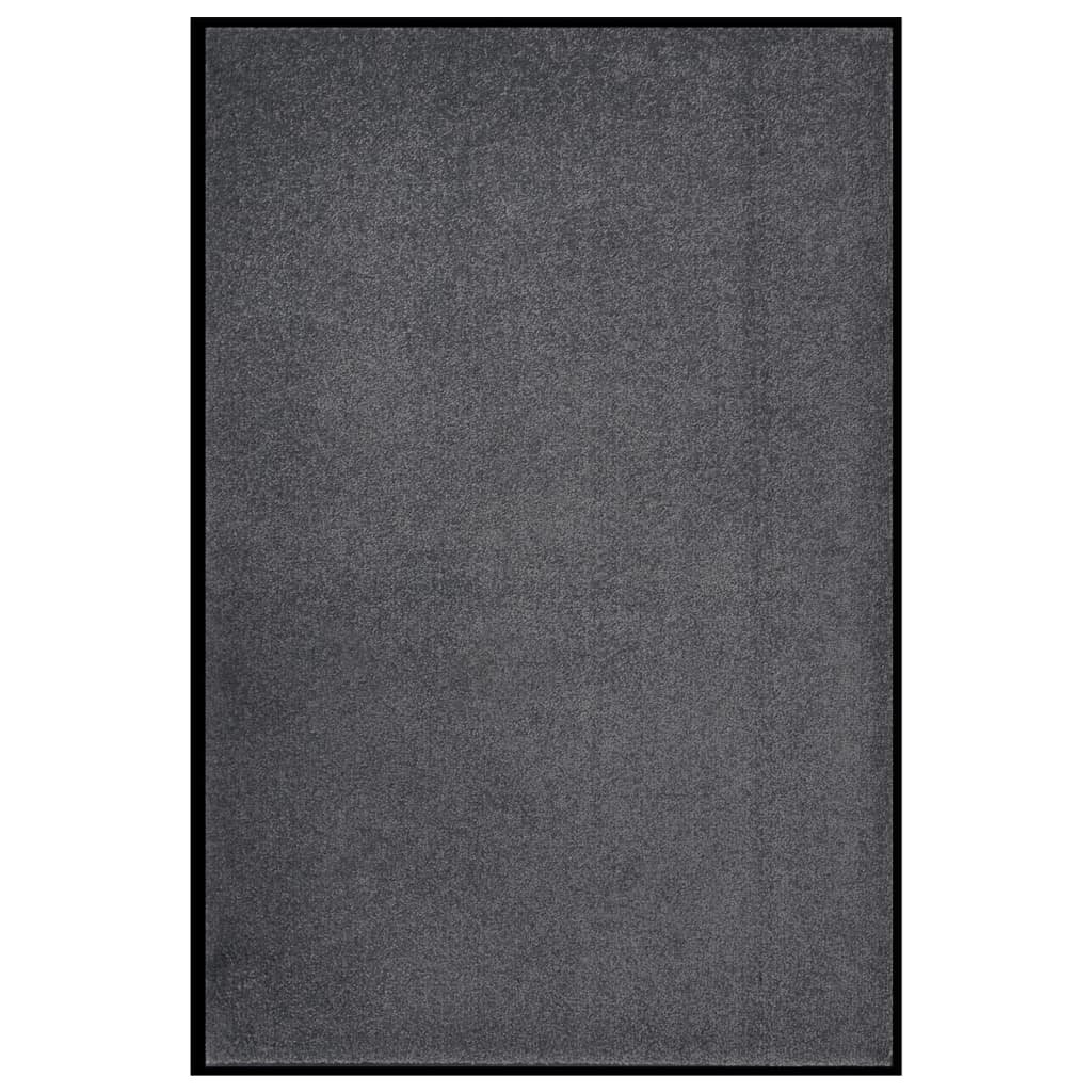 vidaXL Paillasson Anthracite 80×120 cm