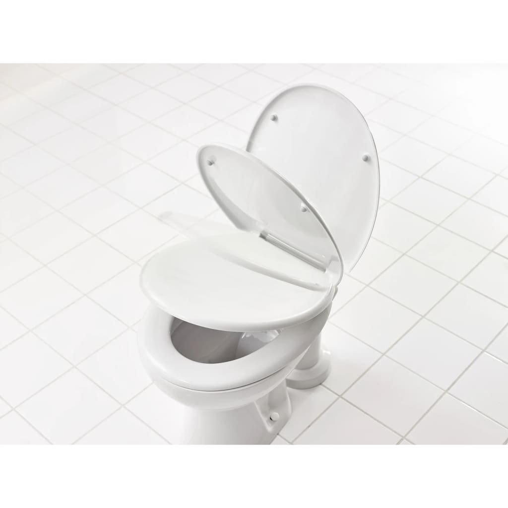 RIDDER Siège de toilette à fermeture en douceur Generation Blanc