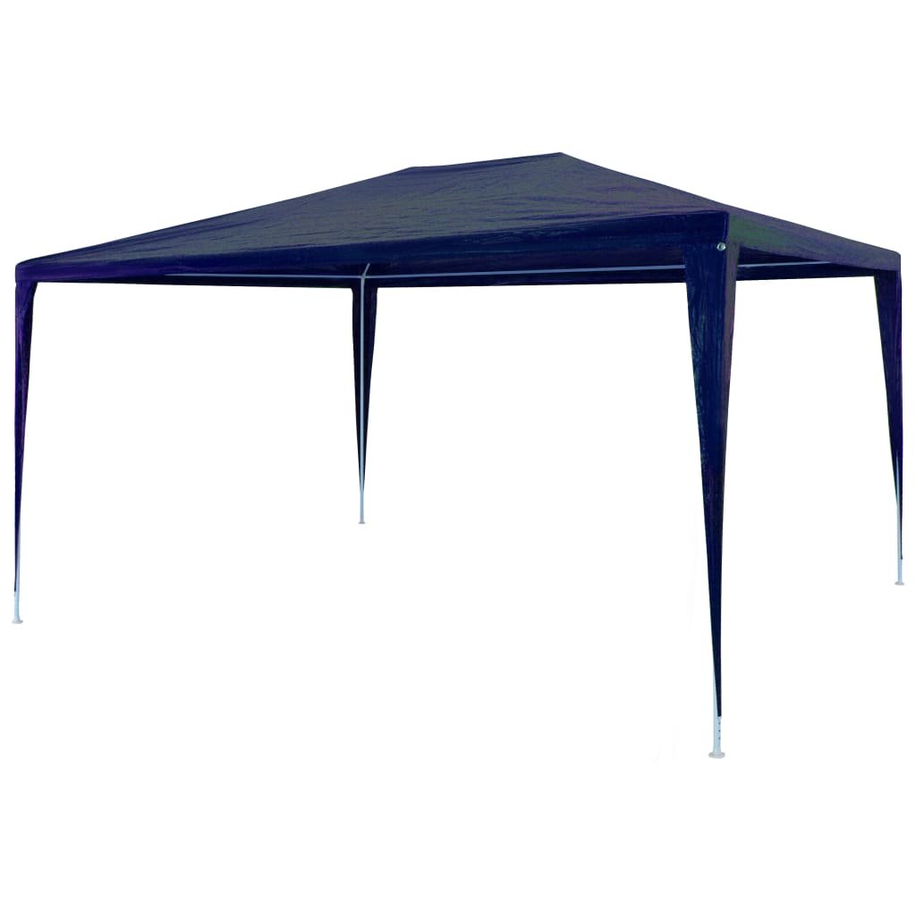 vidaXL Tente de réception 3×4 m PE Bleu