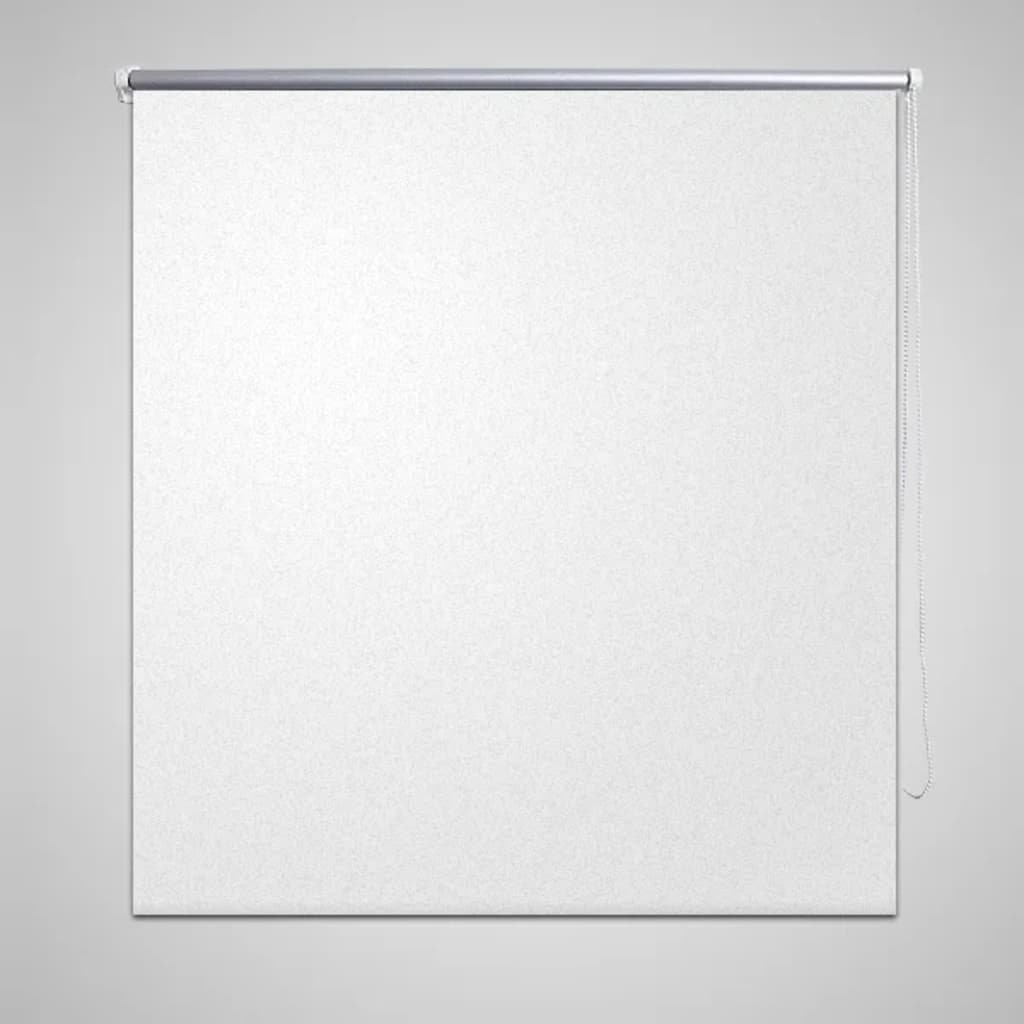 Store enrouleur occultant 100 x 230 cm blanc