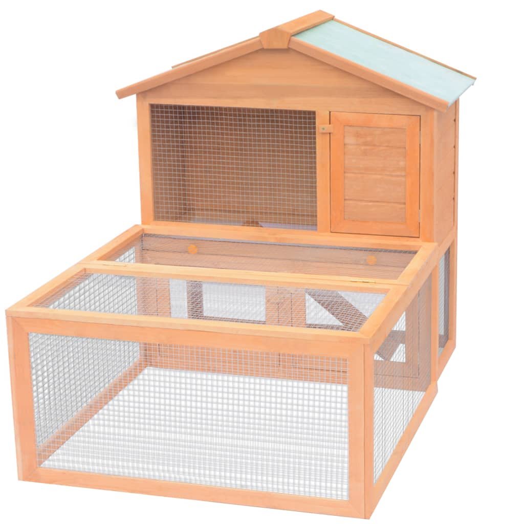 vidaXL Cage pour animaux Bois