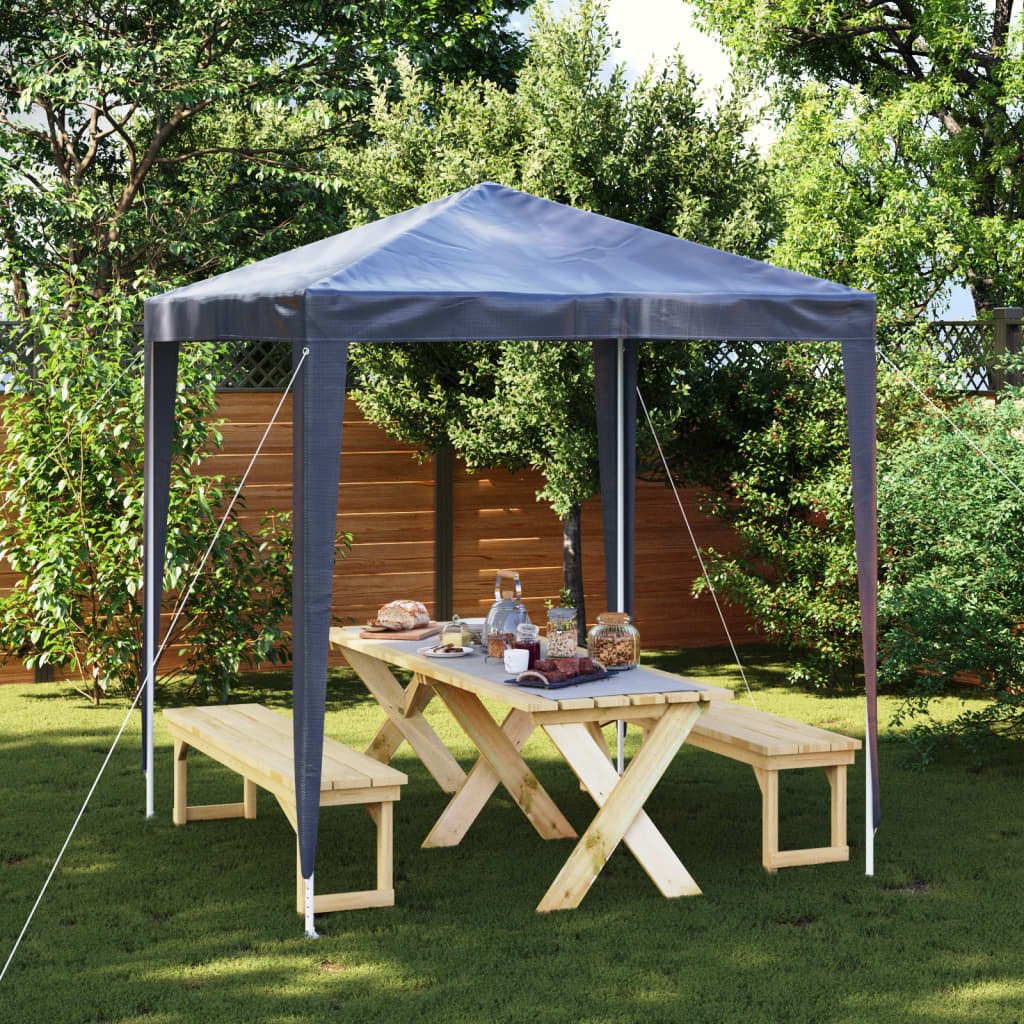 vidaXL Tente de réception 2×2 m bleu