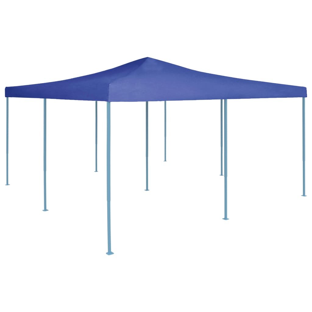 vidaXL Belvédère pliable 5×5 m Bleu