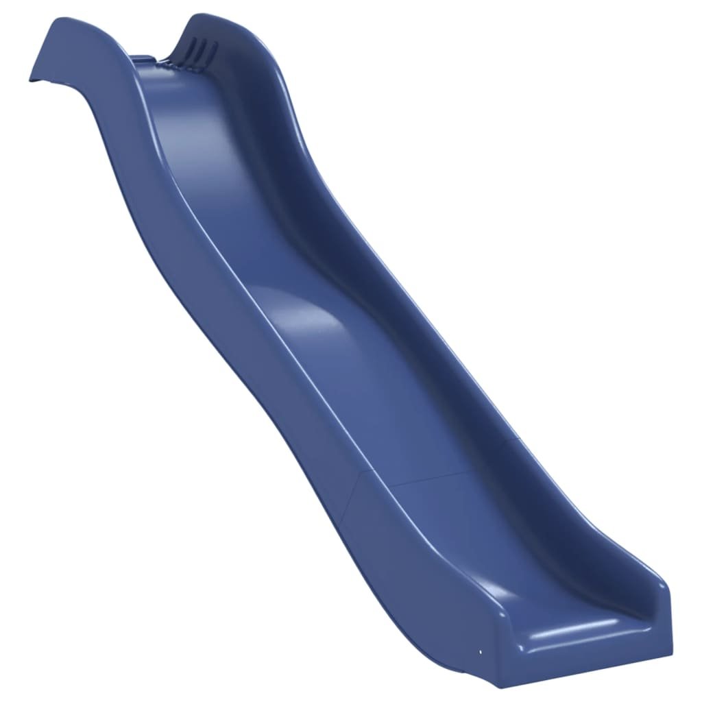 vidaXL Toboggan de jeu bleu 174×38 cm polypropylène