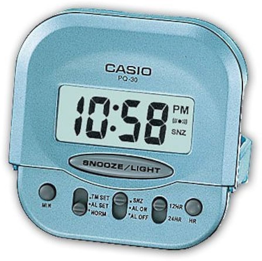 CASIO CLOCKS – WATCHES