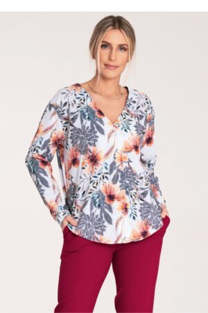 multicolor Long sleeve shirt model 204330 Figl at obors.com