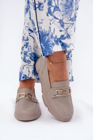 beige Mocassin model 211608 Step in style at obors.com