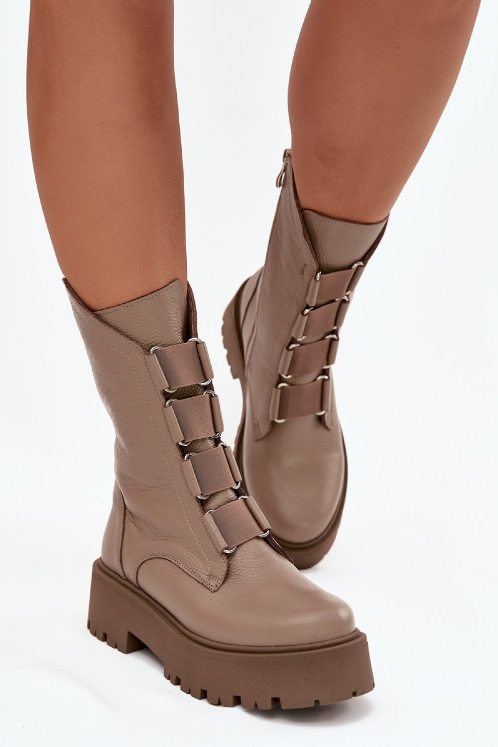 Platform boots Step in style