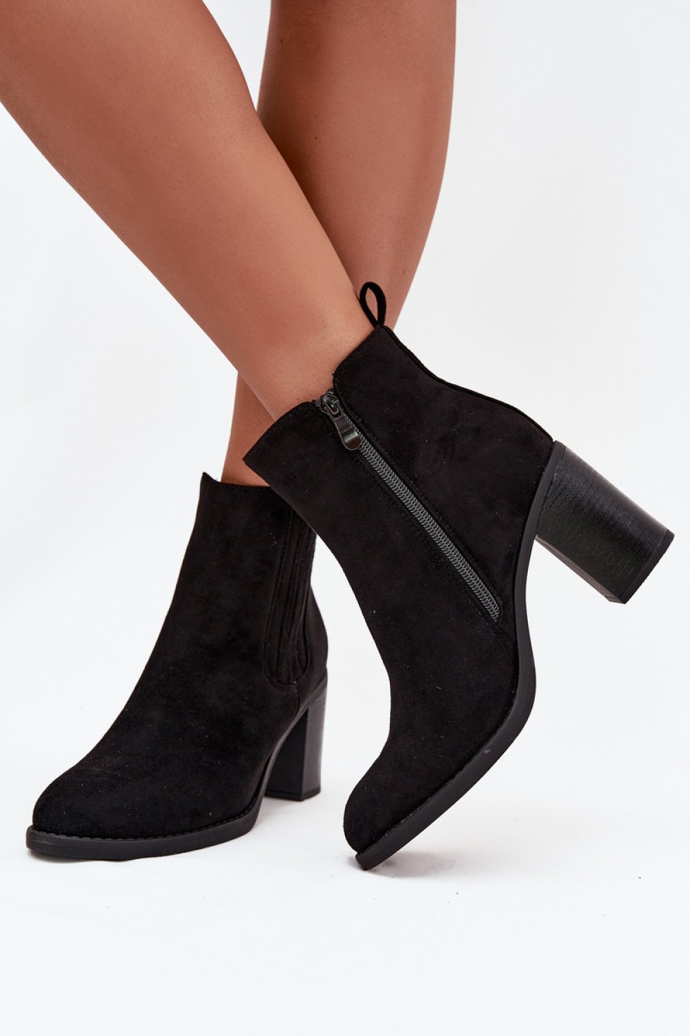Heel boots Step in style