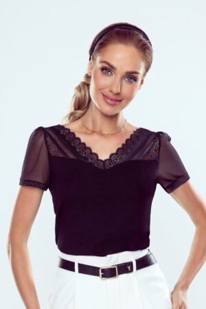 black Blouse model 179561 Eldar at obors.com