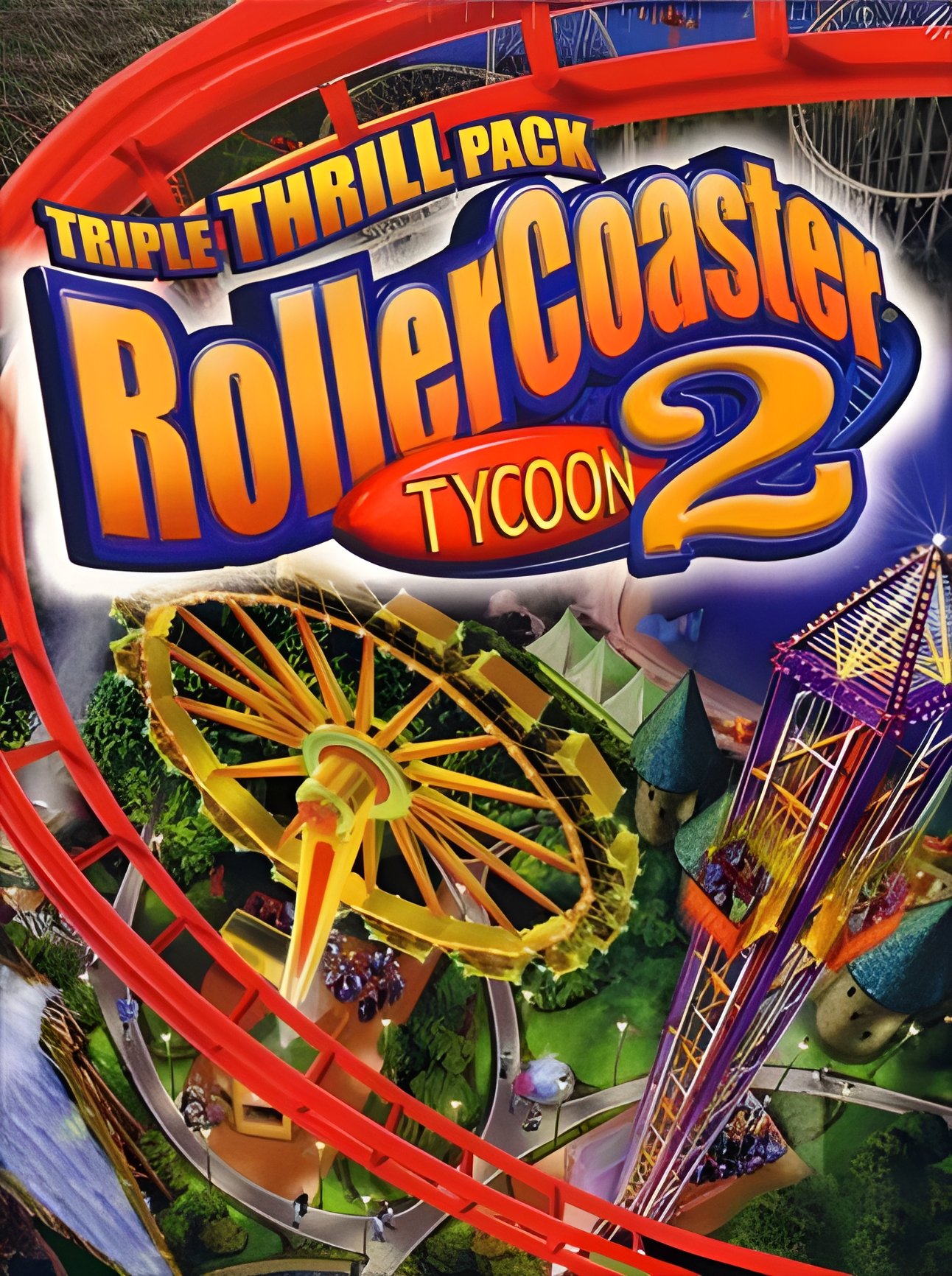 RollerCoaster Tycoon 2: Triple Thrill Pack Steam Key GLOBAL