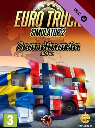 Euro Truck Simulator 2 – Scandinavia Steam Key GLOBAL