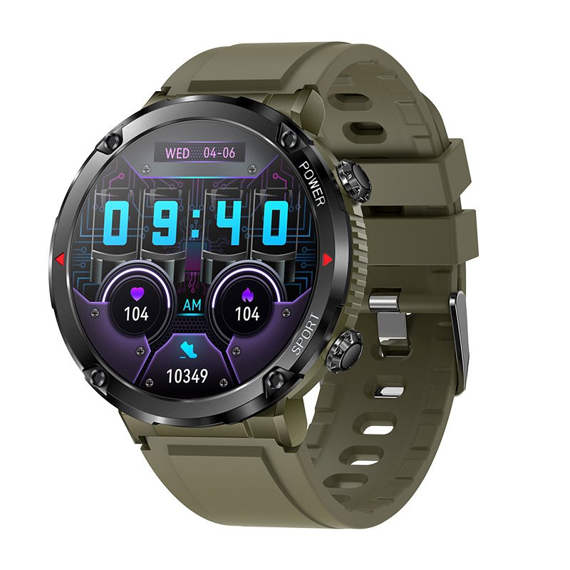 T30 Outdoor Bluetooth Call High Definition Smart Watch - Heart Rate Blood Pressure Multi Exercise Smart Watch - Image 2