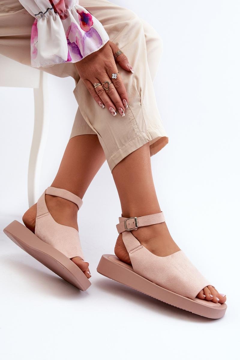 Platform sandals Step in style, Platform sandals model 198042 Step in style - pink obors.com Platform sandals Step in style - Image 2