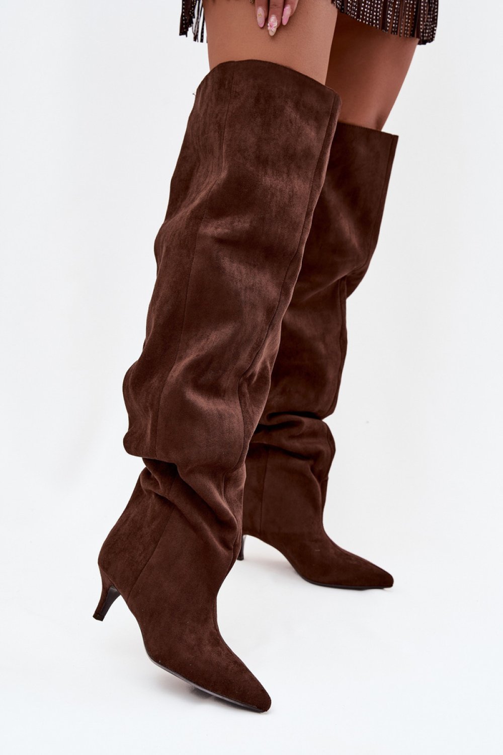 Heel boots Step in style