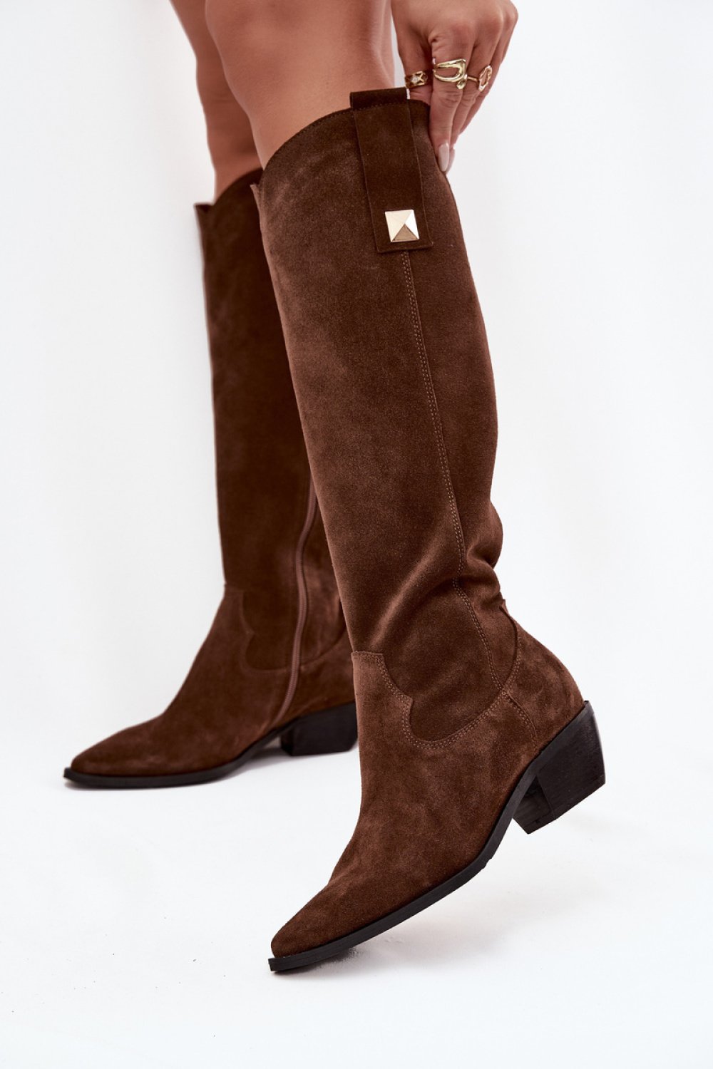 Heel boots Step in style