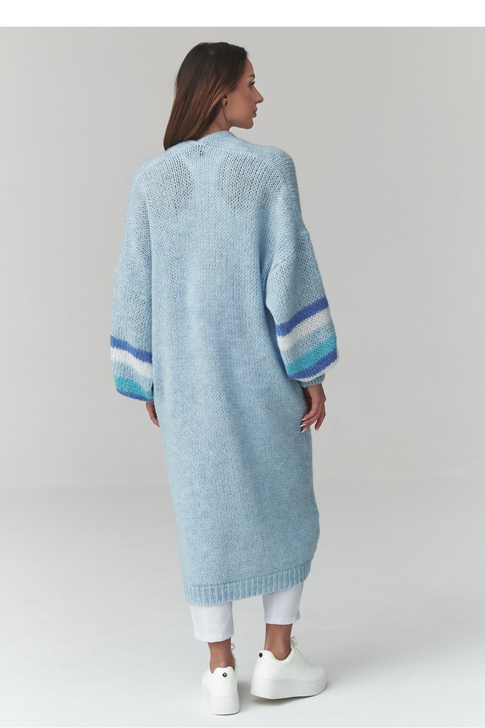 Cardigan Makadamia, Cardigan model 226867 Makadamia - blue obors.com Cardigan Makadamia - Image 3