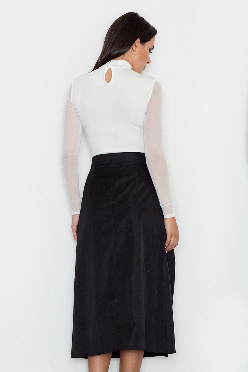 Long skirt Figl, Long skirt model 111108 Figl - black obors.com Long skirt Figl - Image 2