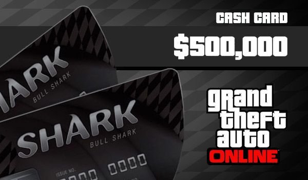Grand Theft Auto Online: Bull Shark Cash Card 500 000 PC Rockstar Key GLOBAL - Image 2