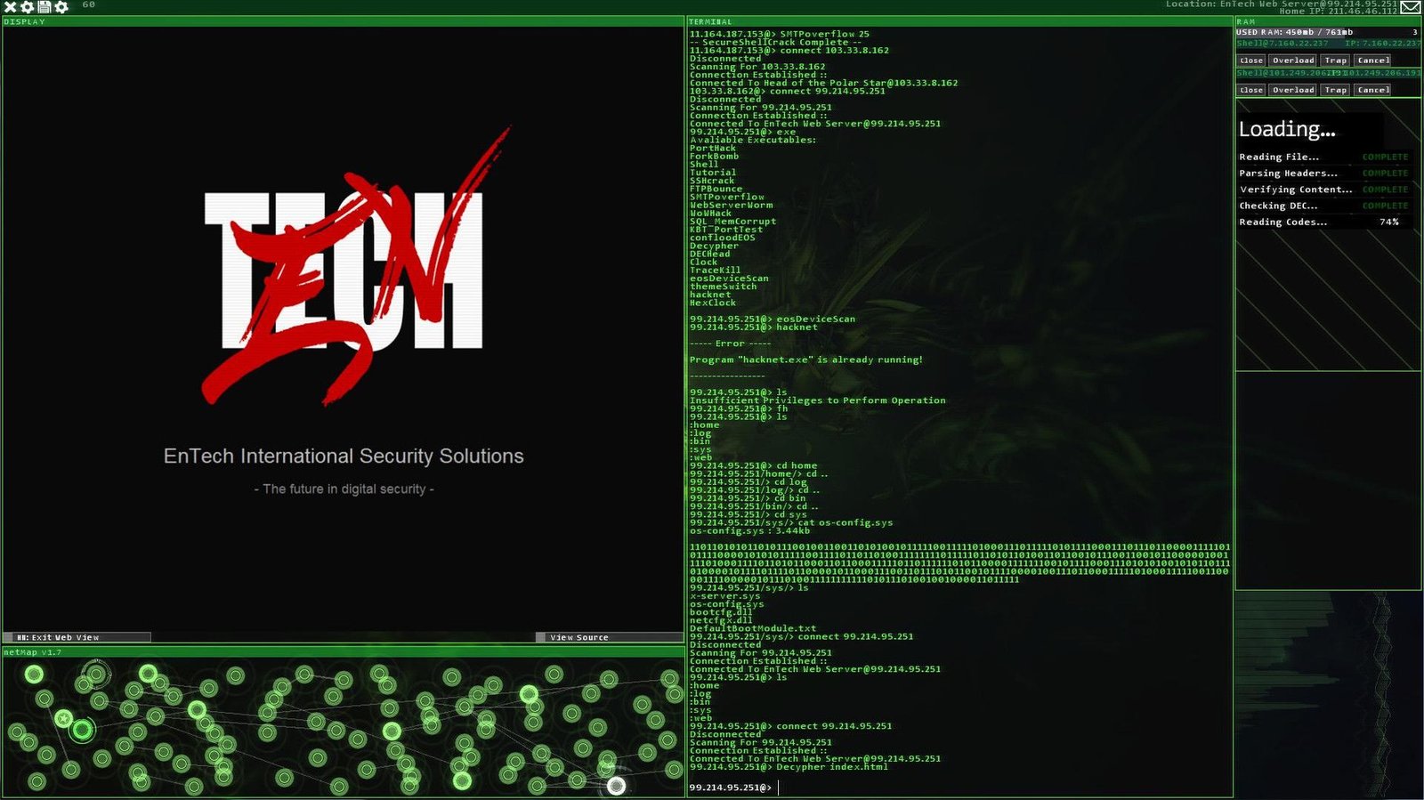 Hacknet Steam Key GLOBAL - Image 3