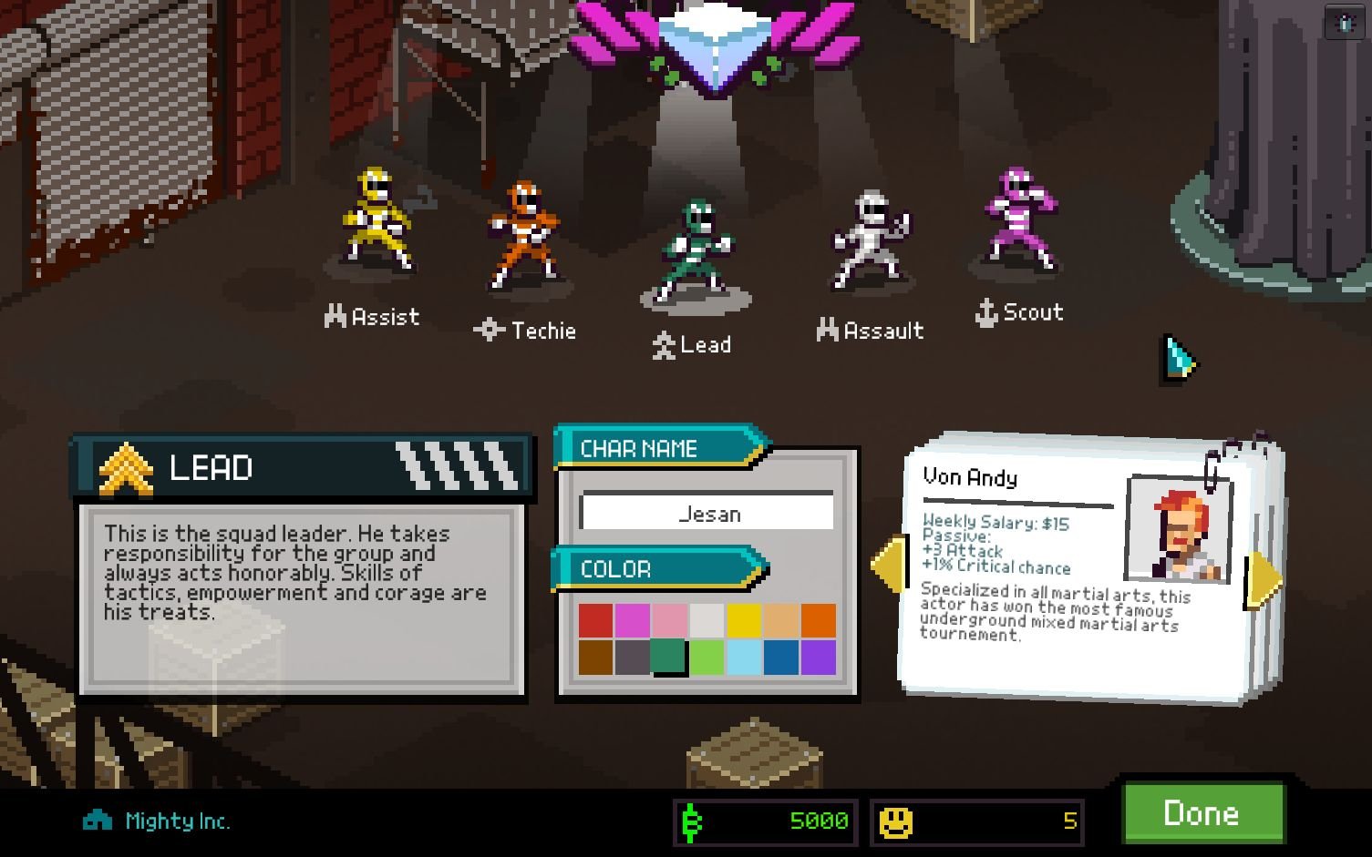 Chroma Squad Steam Key GLOBAL - Image 3