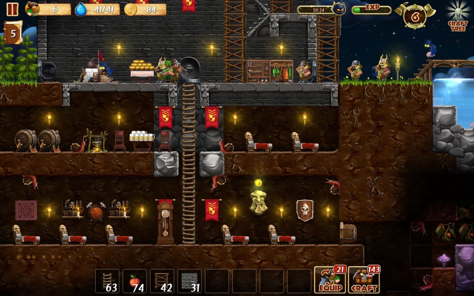 Craft The World Steam Key GLOBAL - Image 2
