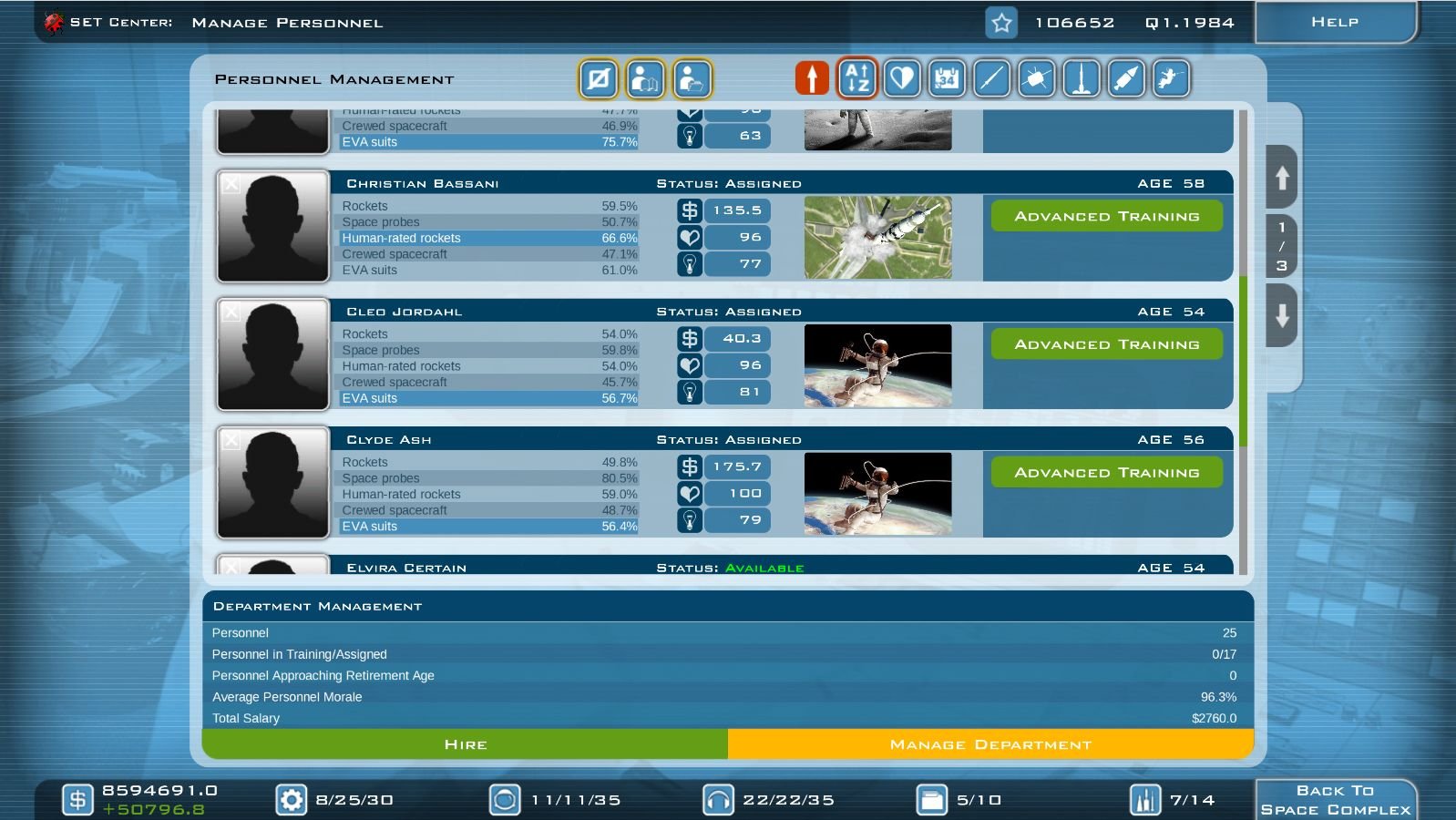 Buzz Aldrin's Space Program Manager Steam Key GLOBAL - Image 3