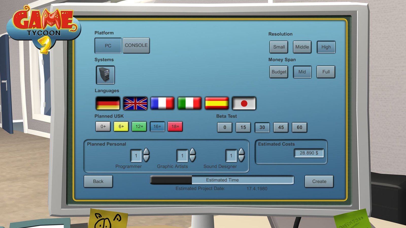 Game Tycoon 2 Steam Key GLOBAL - Image 3