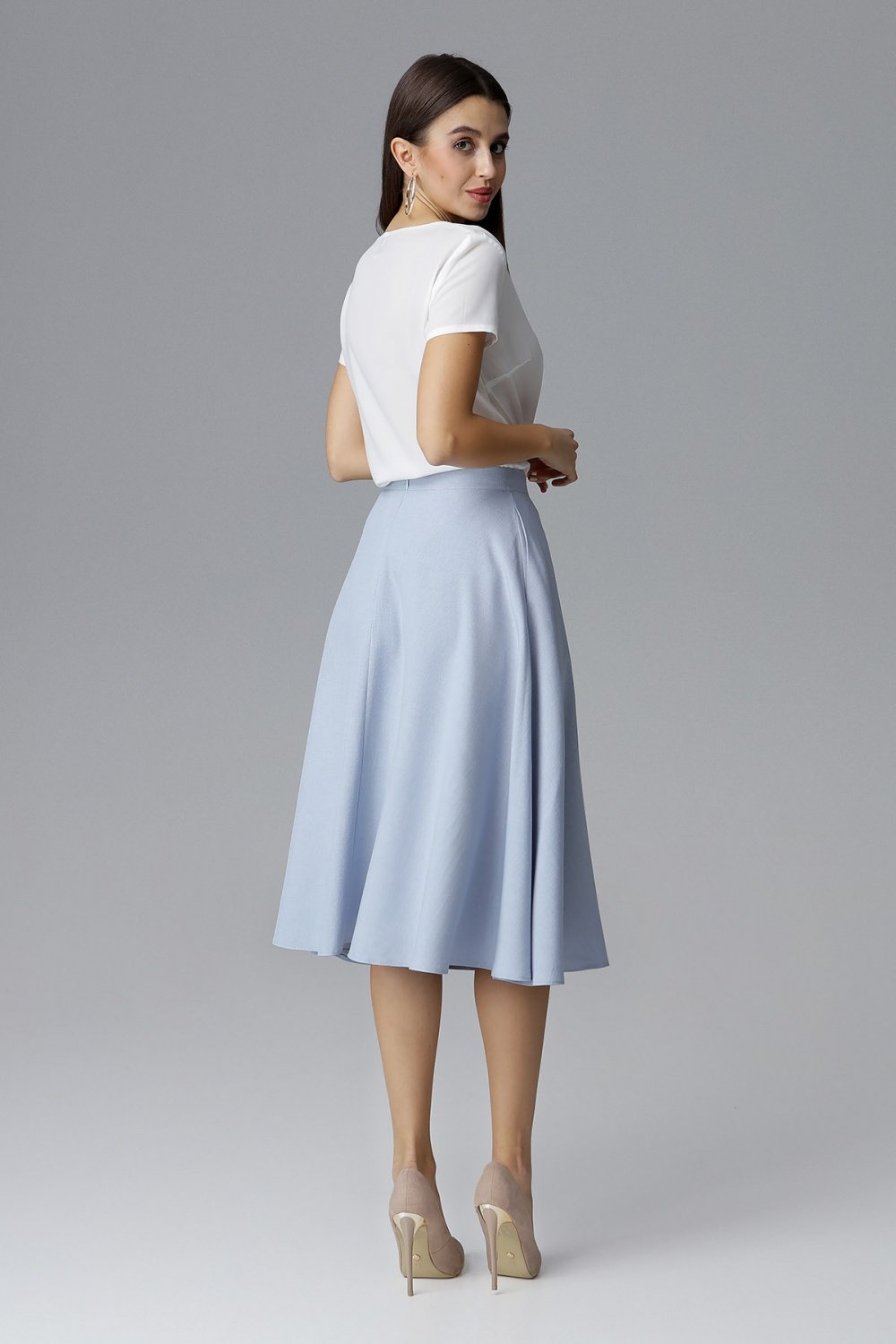 Skirt Figl, Skirt model 126034 Figl - blue obors.com Skirt Figl - Image 3