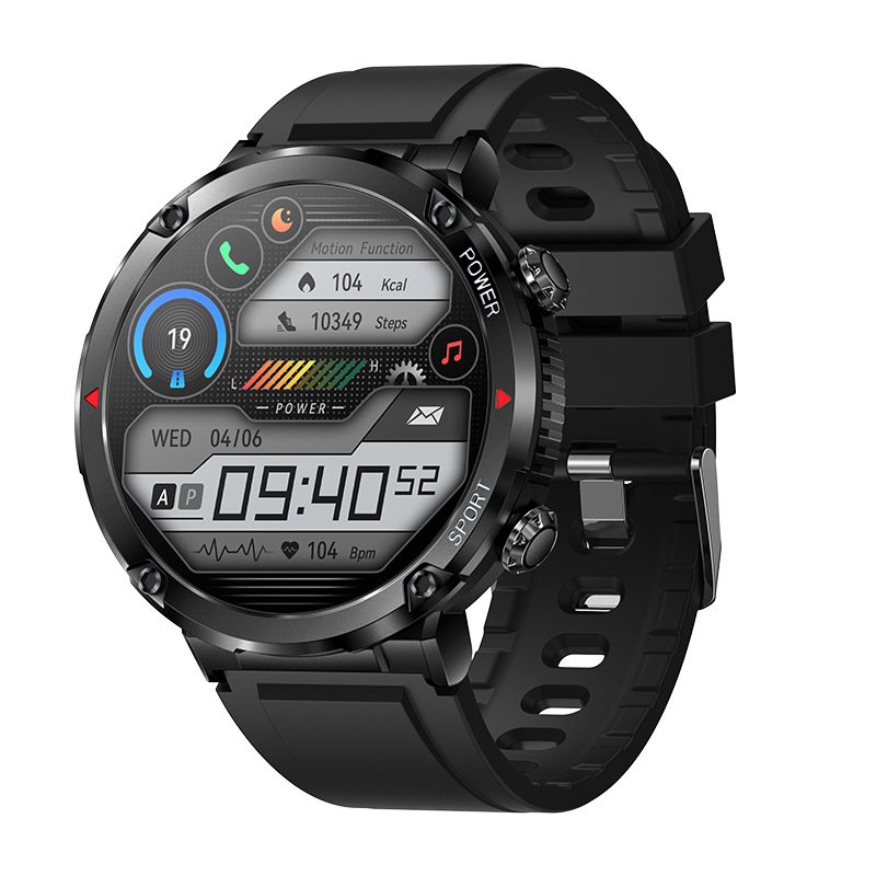 T30 Outdoor Bluetooth Call High Definition Smart Watch – Heart Rate Blood Pressure Multi Exercise Smart Watch
