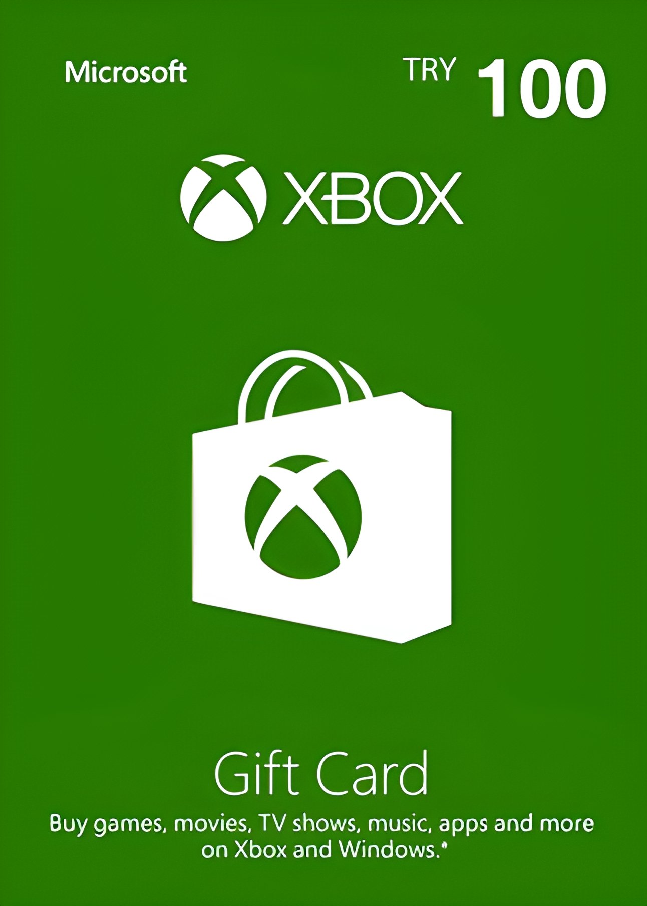 Xbox Live Gift Card 100 TRY – Turkey