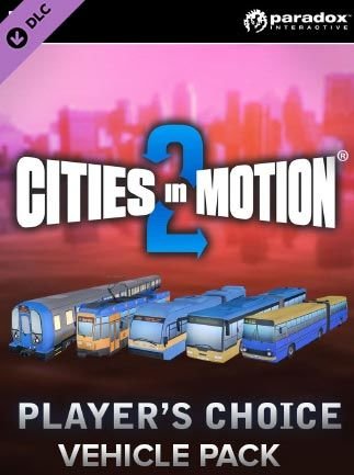 Cities in Motion 2 – Players Choice Vehicle Pack Steam Key GLOBAL