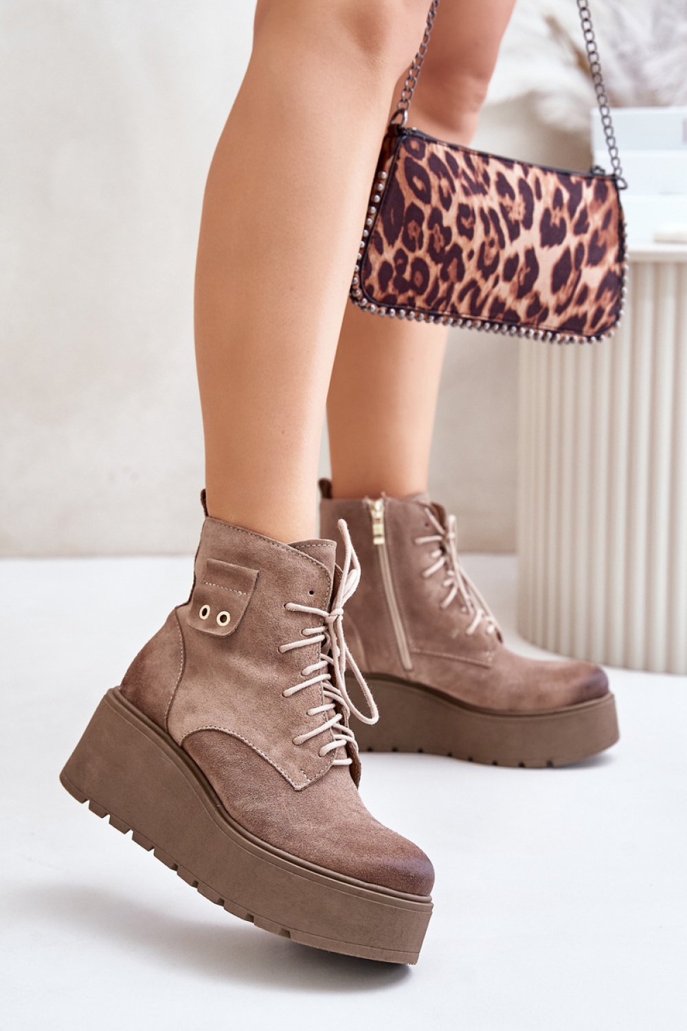 Platform boots Step in style