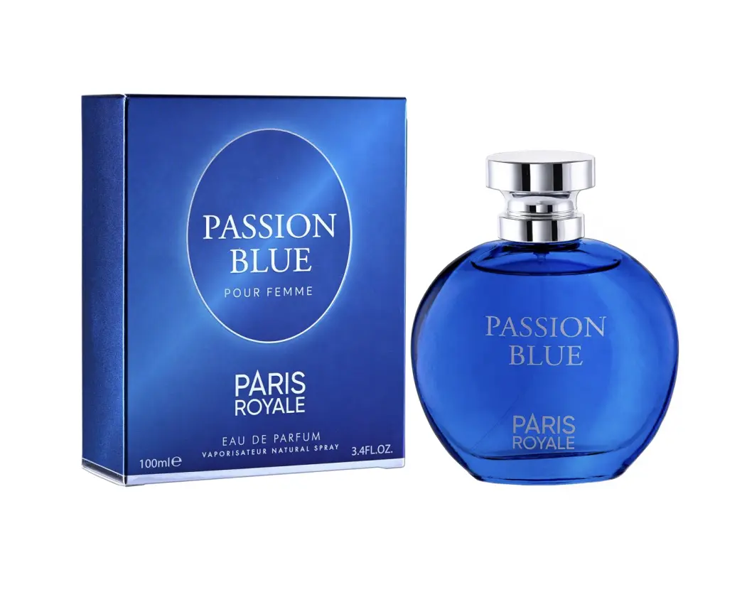 Paris Royale PR-008 : Blue Passion 100ML EDP – Parfum féminin d’inspiration luxe