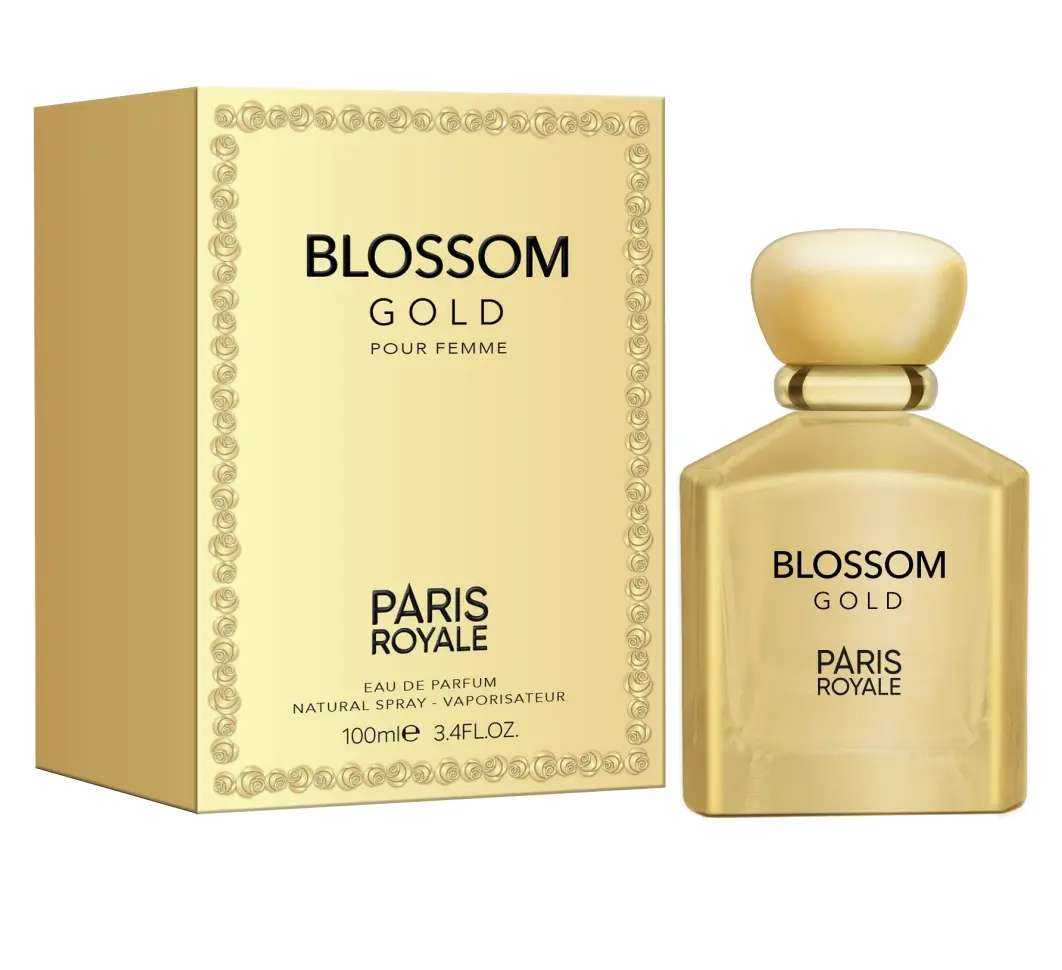 Paris Royale PR-048 : Blossom Gold 100 ml EDP – Parfum féminin d’inspiration luxe
