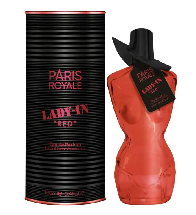 Paris Royale PR-058 : Lady in Red 100ML EDP – Parfum féminin d’inspiration luxe