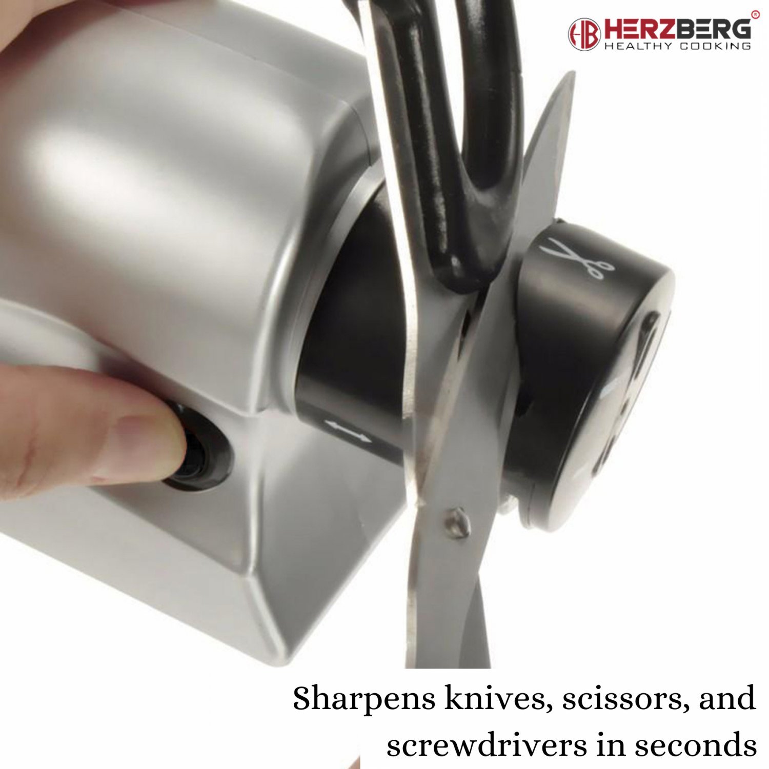 Herzberg Electric or Manual Multi-Purpose Sharpener - Image 3