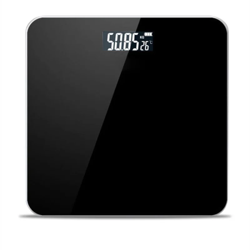 Herzberg HG-04272:  Rechargeable Body Weighing Scale & Room Thermometer