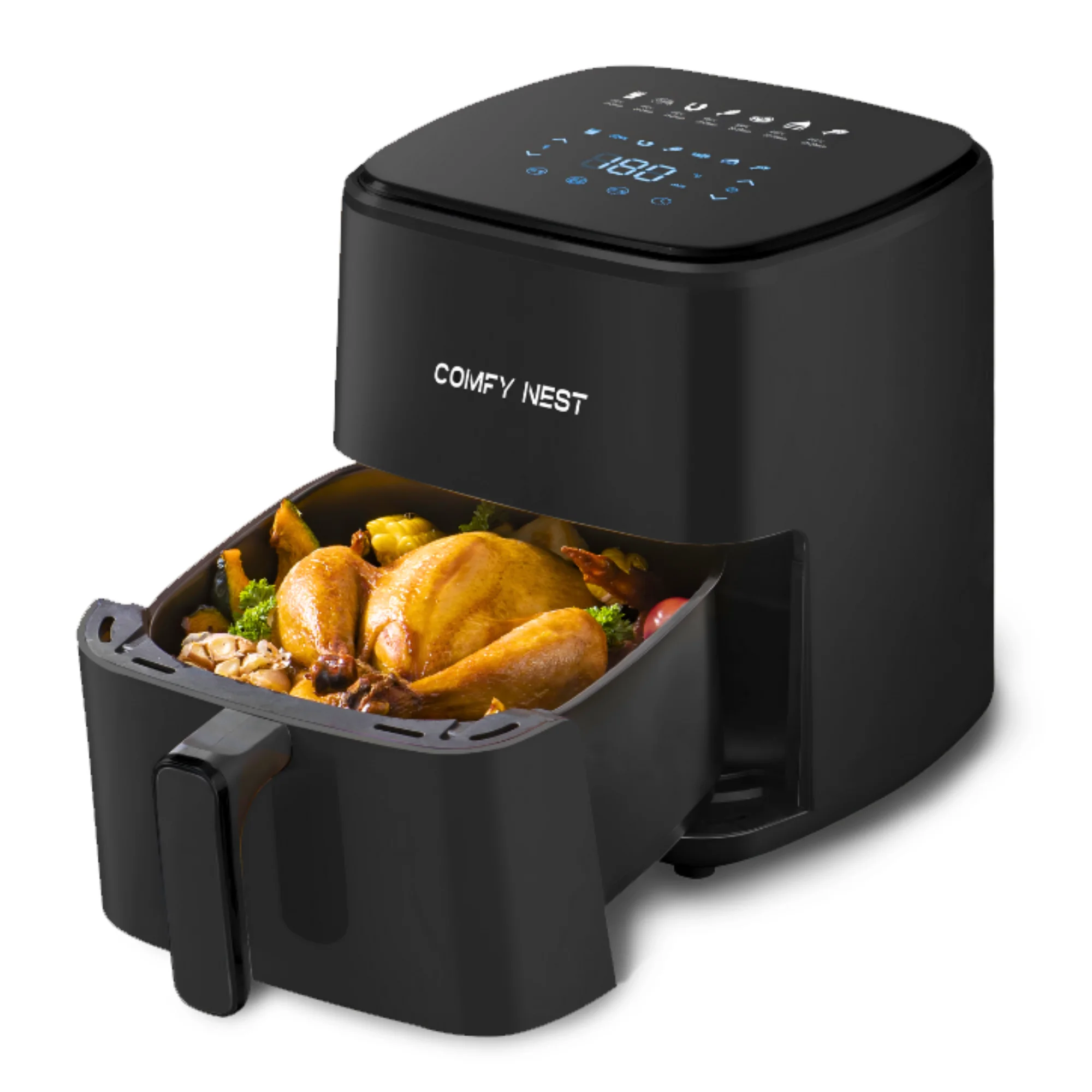 Comfy Nest CN-06191: 1400W Digital Air Fryer – 5L