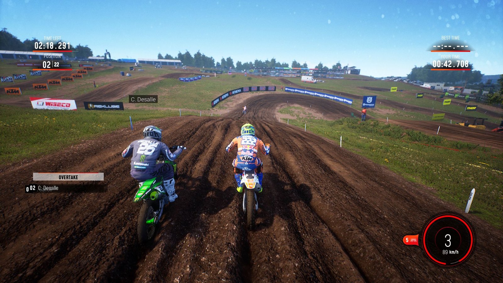 MXGP 2019 - The Official Motocross Videogame Steam Key EUROPE - Image 3