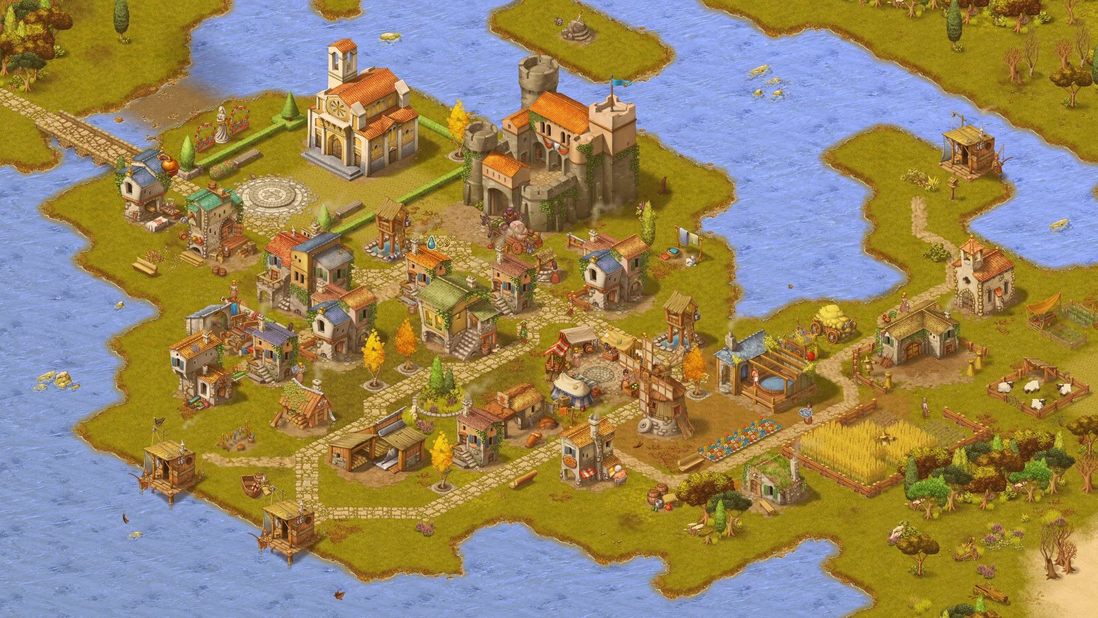 Townsmen - A Kingdom Rebuilt: The Seaside Empire (PC) - Steam Key - GLOBAL - Image 3
