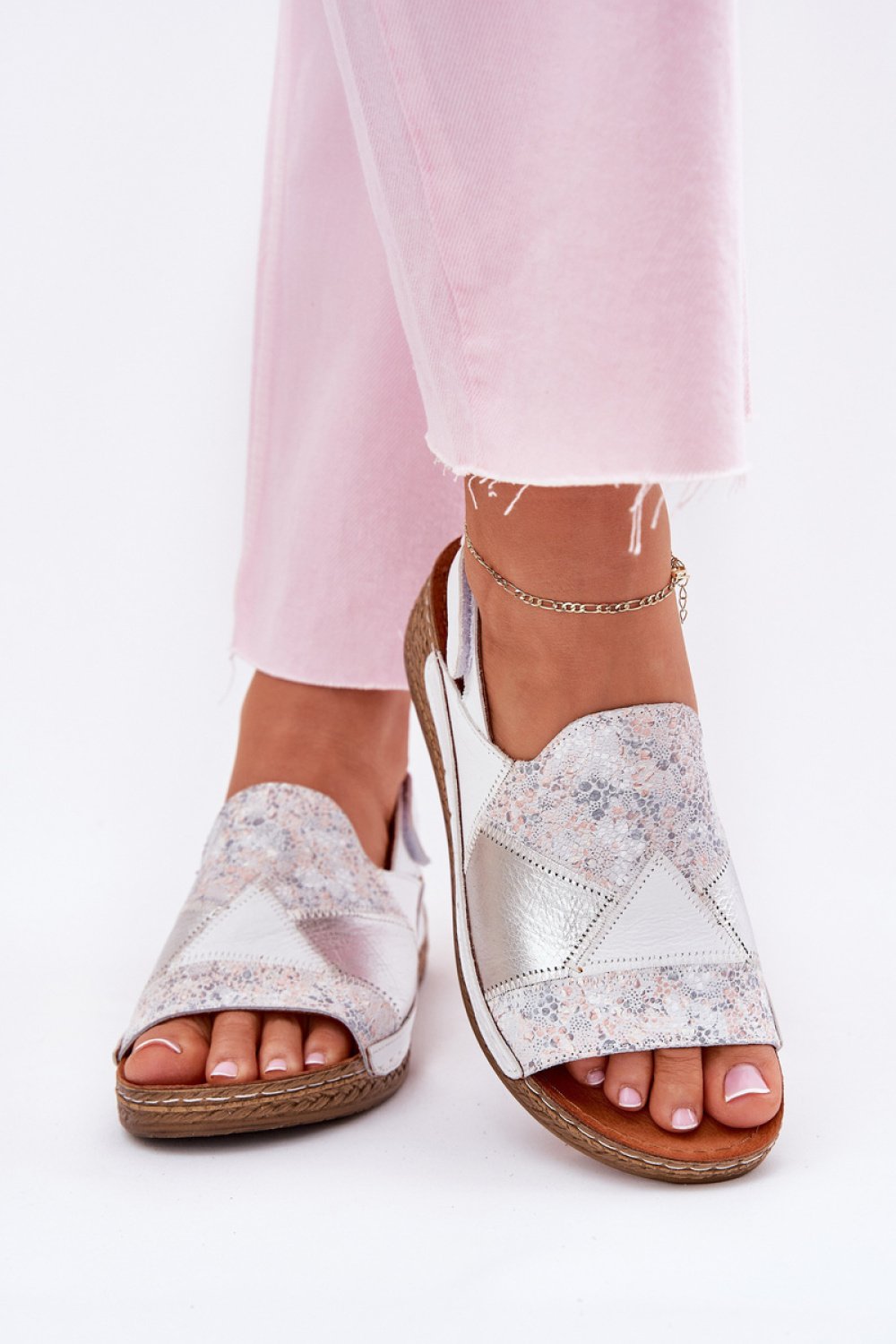 white Buskin model 215017 Step in style at obors.com